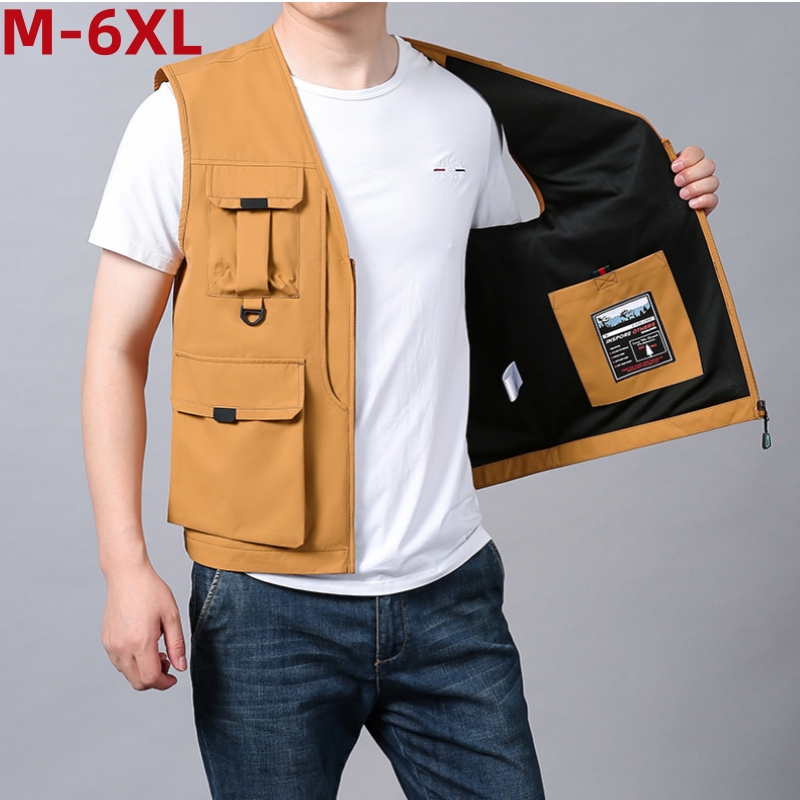 Photography Jacket - 6xl Duży rozmiar Kamizelka z wieloma