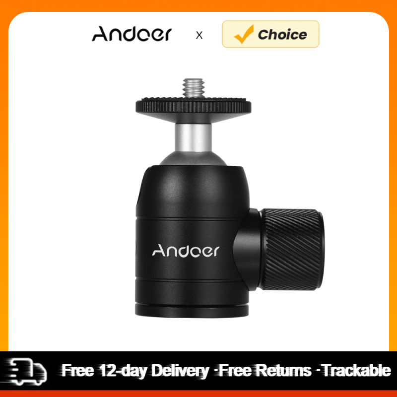 Fluid Head Tripod - Andoer głowica kulowa statywu 360 stopni