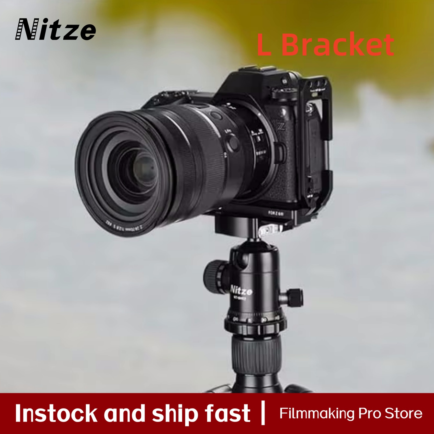 Nikon Camera Z6 Iii - Uchwyt L do kamery Nitze dla