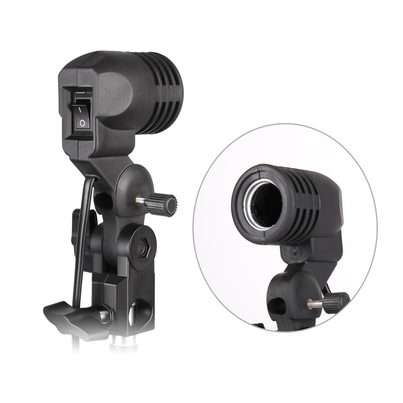 Photography Umbrella Light - 1.8m Kabel Stojak na żarówkę E26