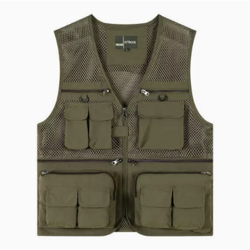 Photography Jacket - Kamizelki wędkarskie outdoorowe szybkoschnące oddychające z