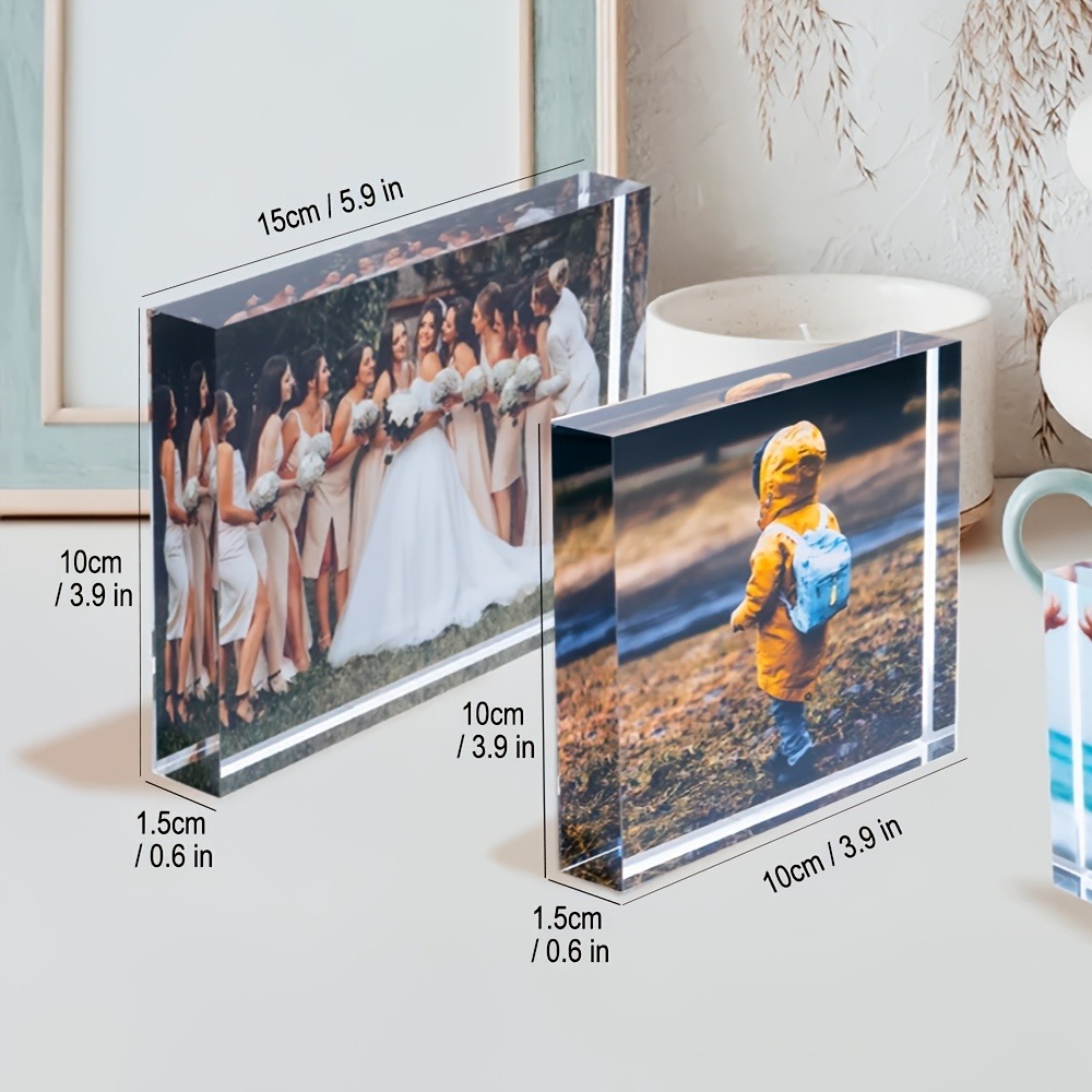 Photographic Memory - Spersonalizowany akrylowy blok fotograficzny 3D -
