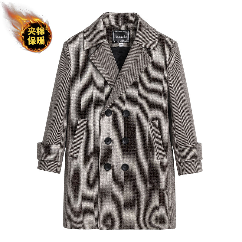 Photography Jacket - Chłopięcy Dziewczęcy Zimowy Gruby Ciepły Wełniany