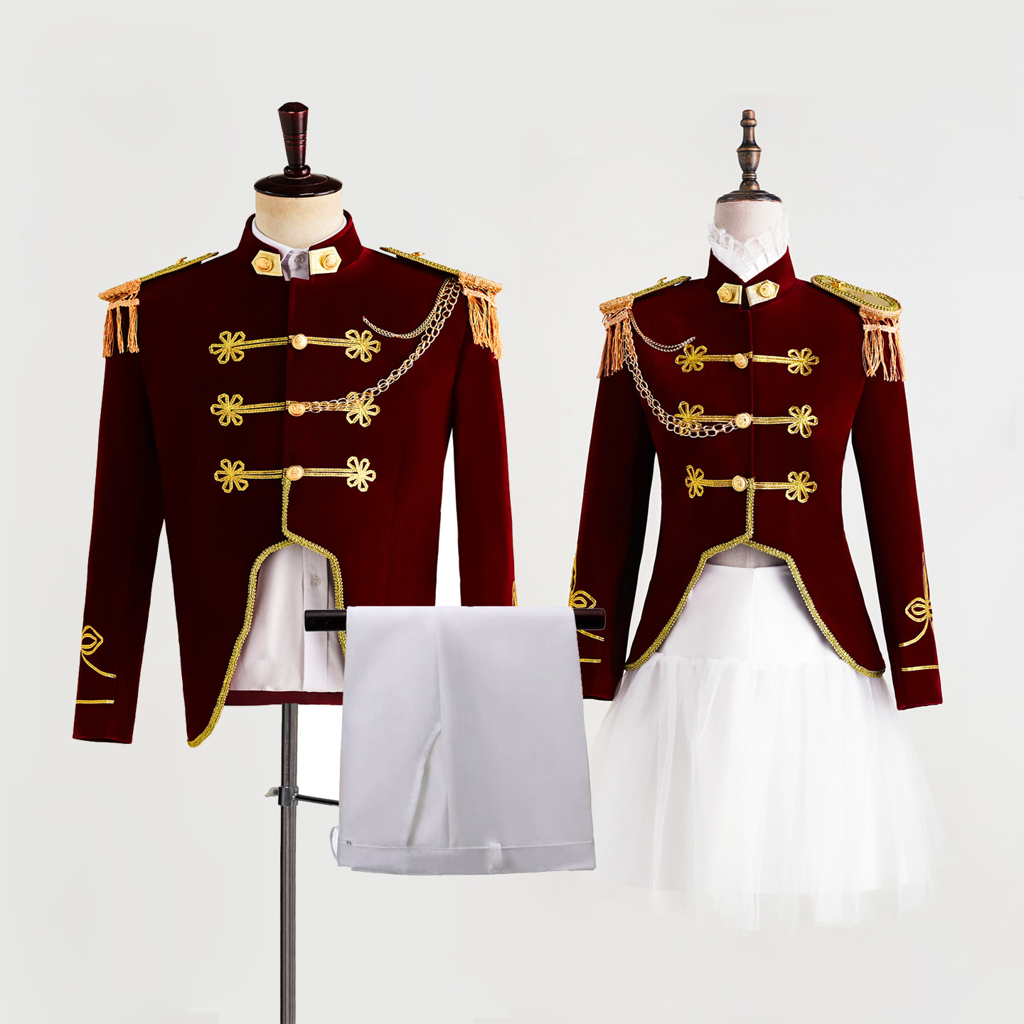Photography Jacket - Modny granatowy garnitur dla mężczyzn i