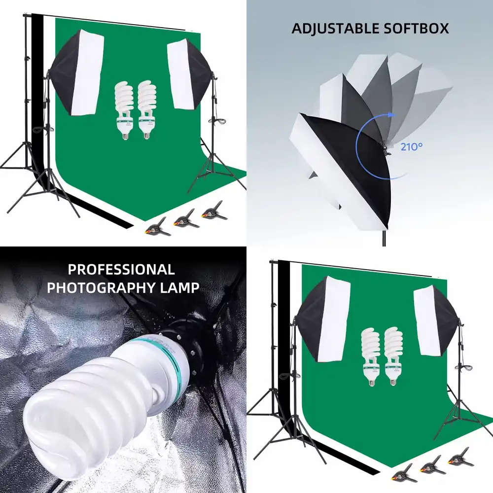 Photography Umbrella Light - Zestaw do studia fotograficznego 2.6*3m: Statyw