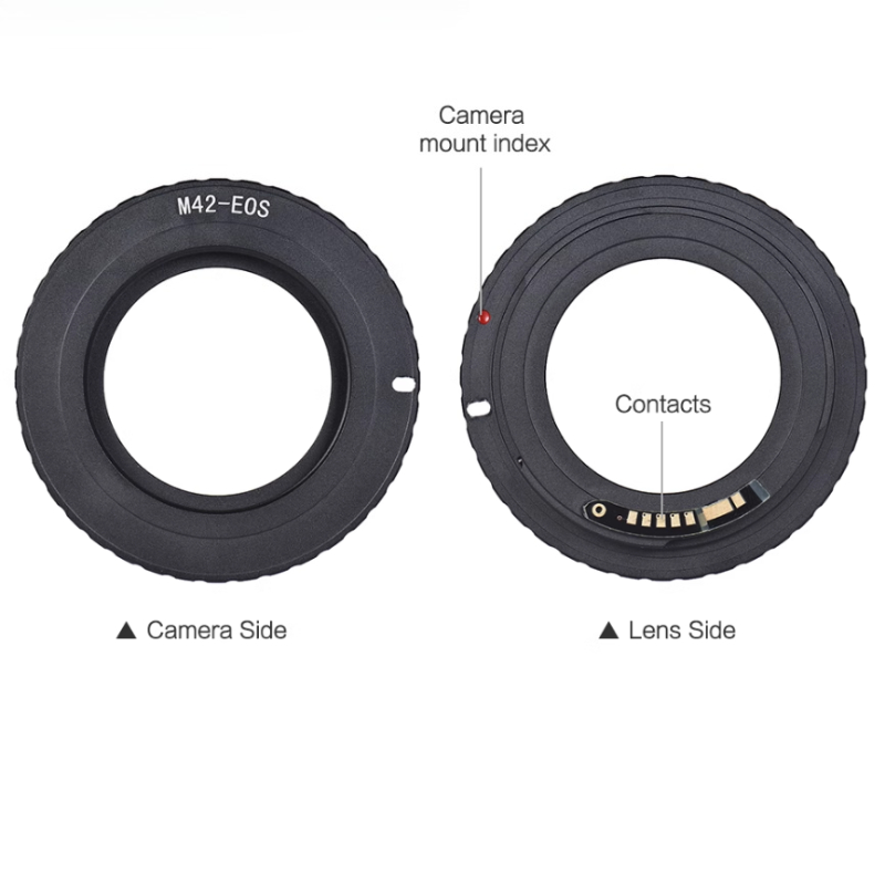 Lens Adapter Ring - Adapter obiektywu elektroniczny M42-EOS 10 Gen,