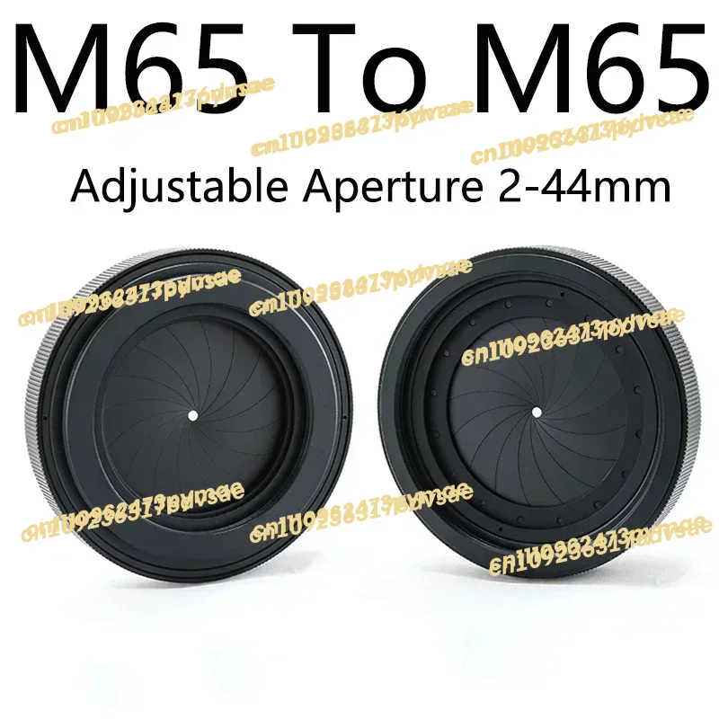 Regulowana przysłona 2-44mm z  – Lens Adapter Ring recenzja i cena
