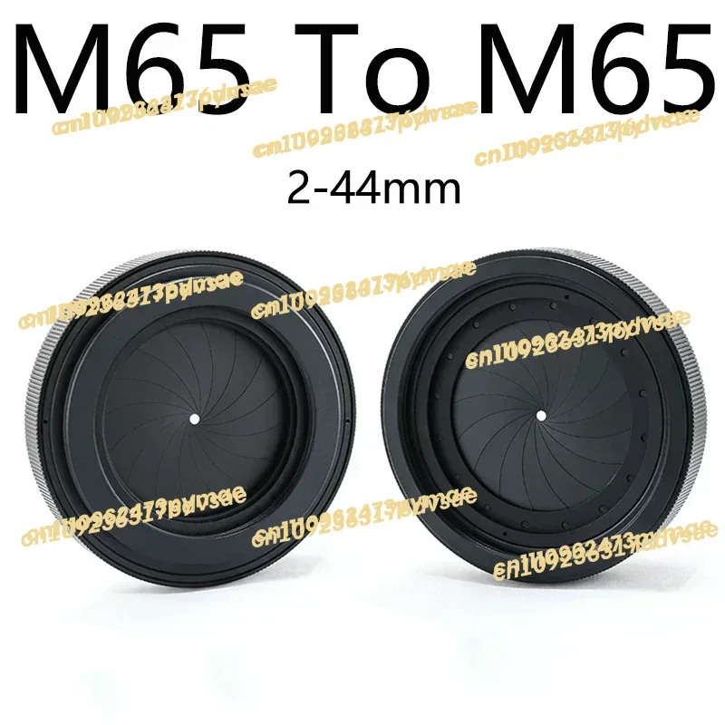 Regulowana przysłona 2-44mm z  – Lens Adapter Ring recenzja i cena