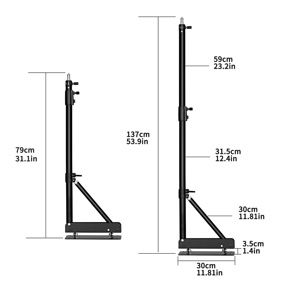 100/135/170 cm Trójkątne ramię – Photography Umbrella Light recenzja i cena