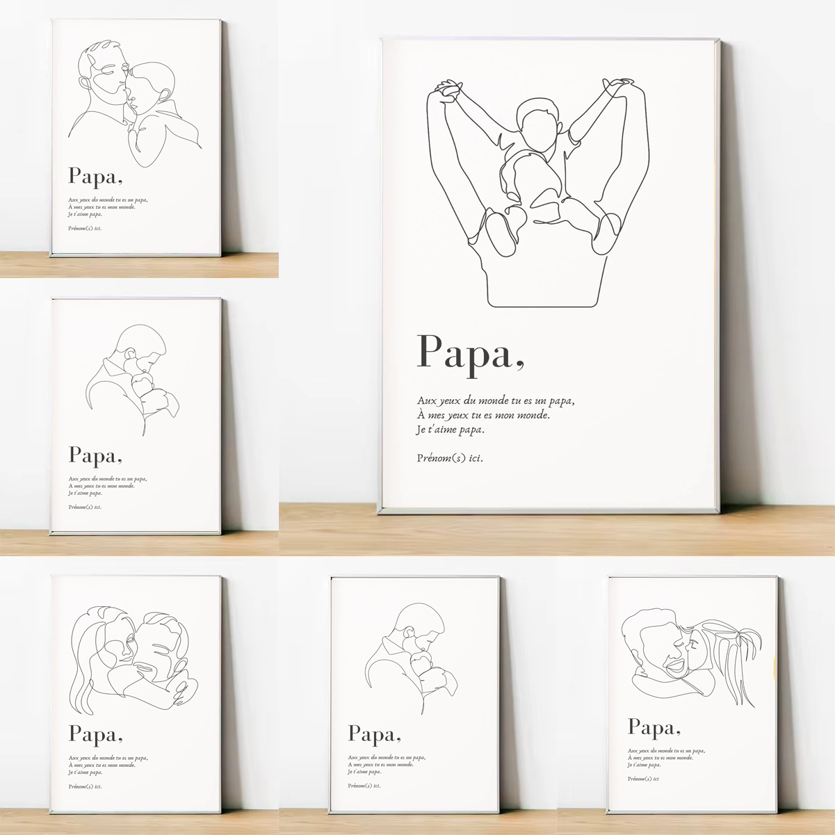 1 szt. Plakat na Dzień Ojca, m – Photography Pose recenzja i cena