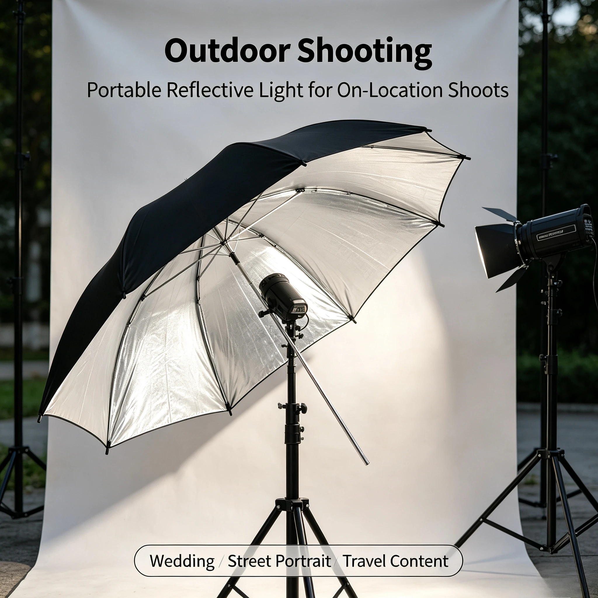 Parasol odblaskowy 33-calowy ( – Photography Umbrella Light recenzja i cena