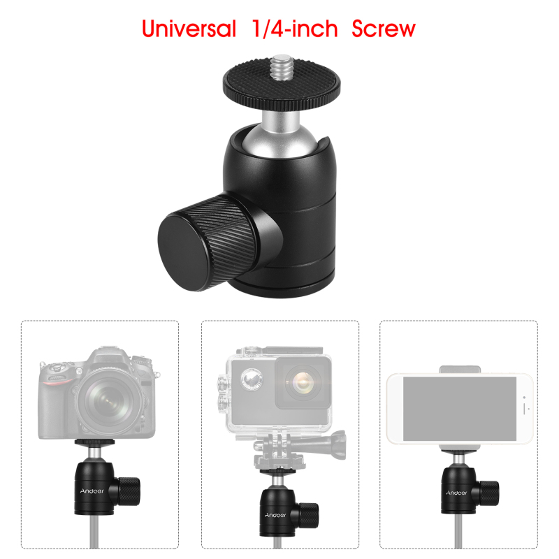 Andoer głowica kulowa statywu  – Fluid Head Tripod recenzja i cena