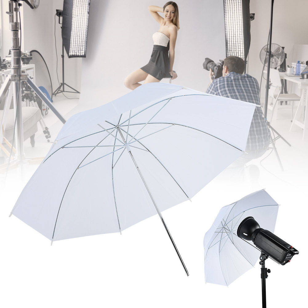 33-calowy Przezroczysty Biały  – Photography Umbrella Light recenzja i cena