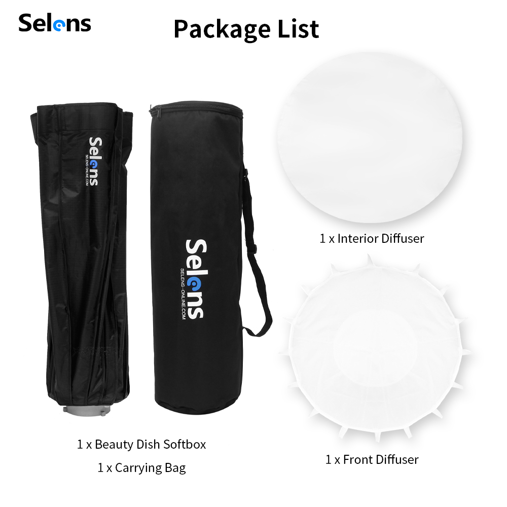 Selens 85cm parasol Radar Soft – Photography Umbrella Light recenzja i cena