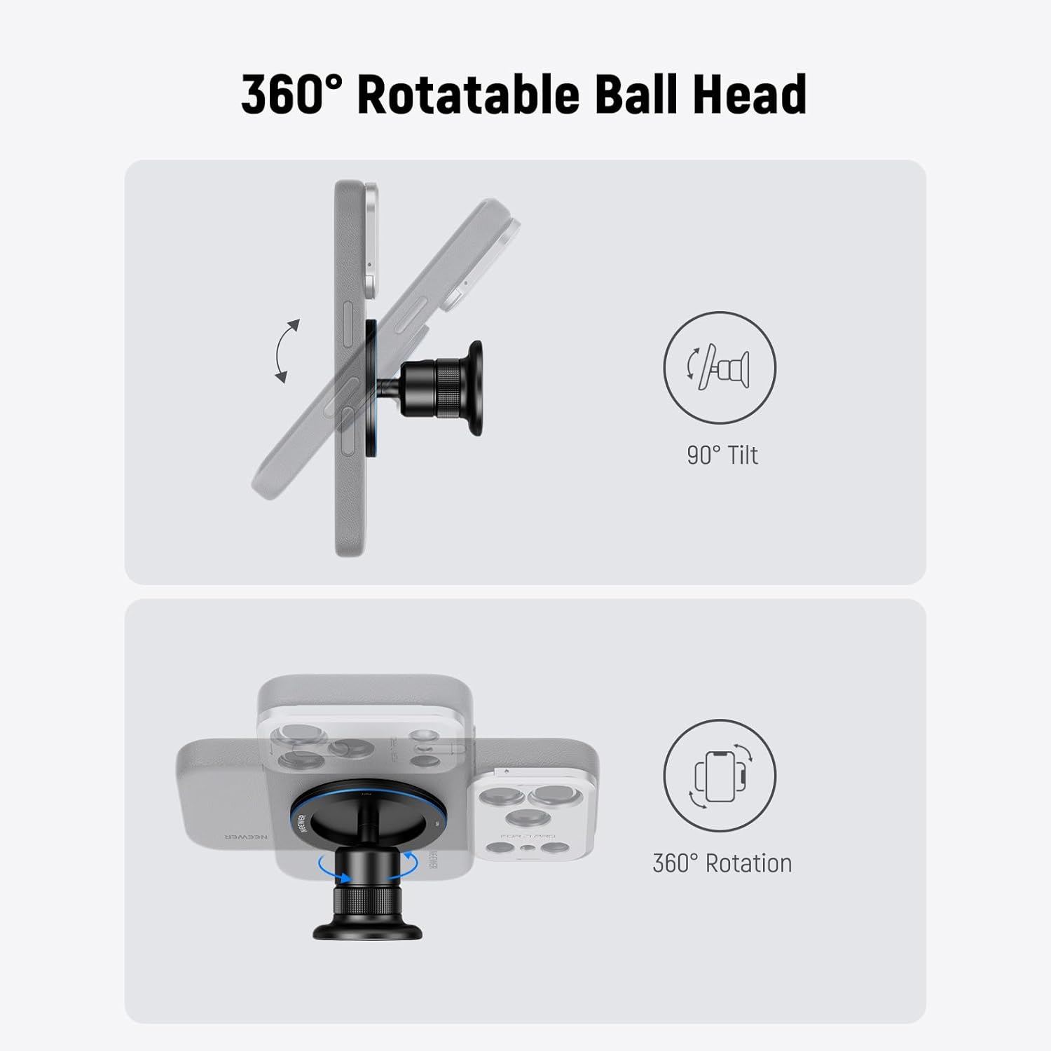 NEEWER Magnetyczny uchwyt na t – Fluid Head Tripod recenzja i cena