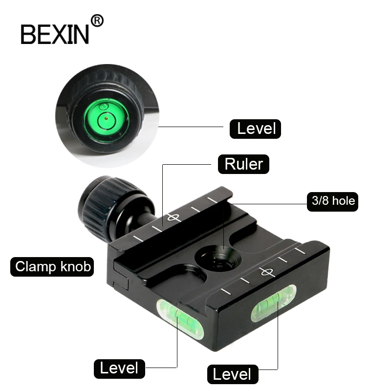 Adapter głowicy kulowej BEXIN  – Fluid Head Tripod recenzja i cena