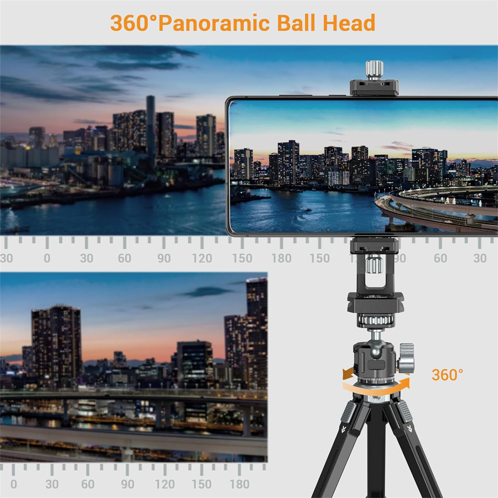 LEAPLIGHT Metalowa mini głowic – Fluid Head Tripod recenzja i cena