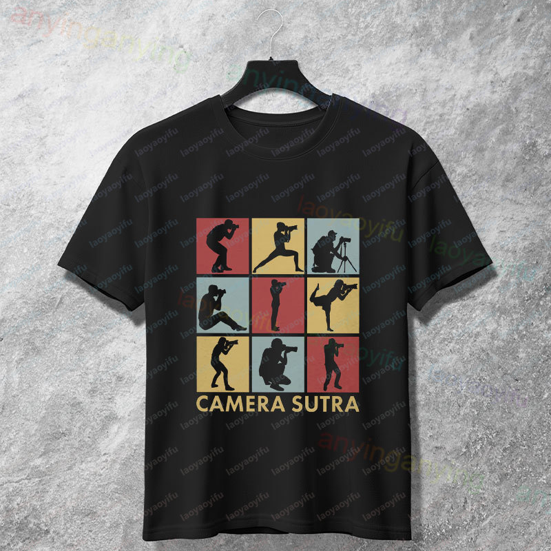 Koszulka z grafiką retro apara – Photography Graphic Design recenzja i cena