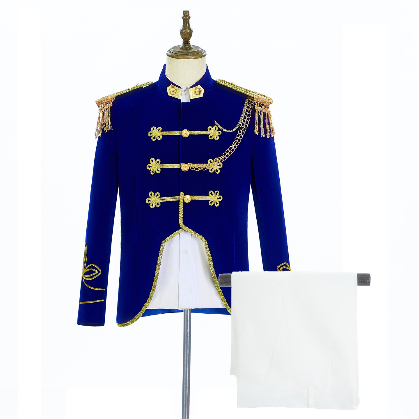 Modny granatowy garnitur dla m – Photography Jacket recenzja i cena