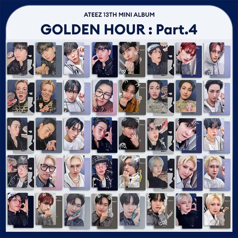Kpop ATEEZ 5 szt./zestaw GOLDE – Photography News recenzja i cena