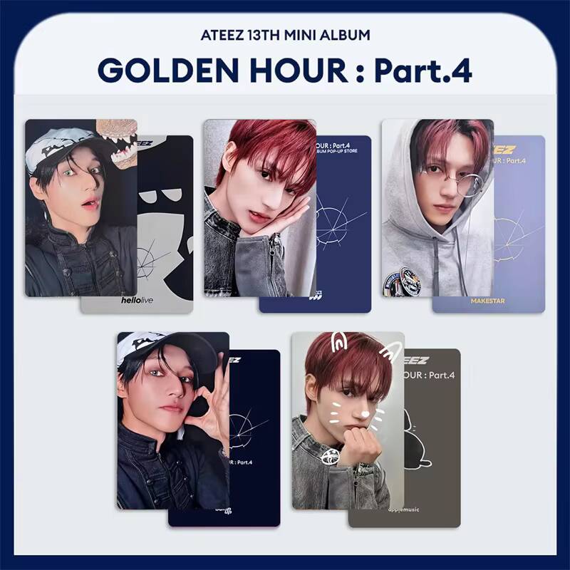 Kpop ATEEZ 5 szt./zestaw GOLDE – Photography News recenzja i cena