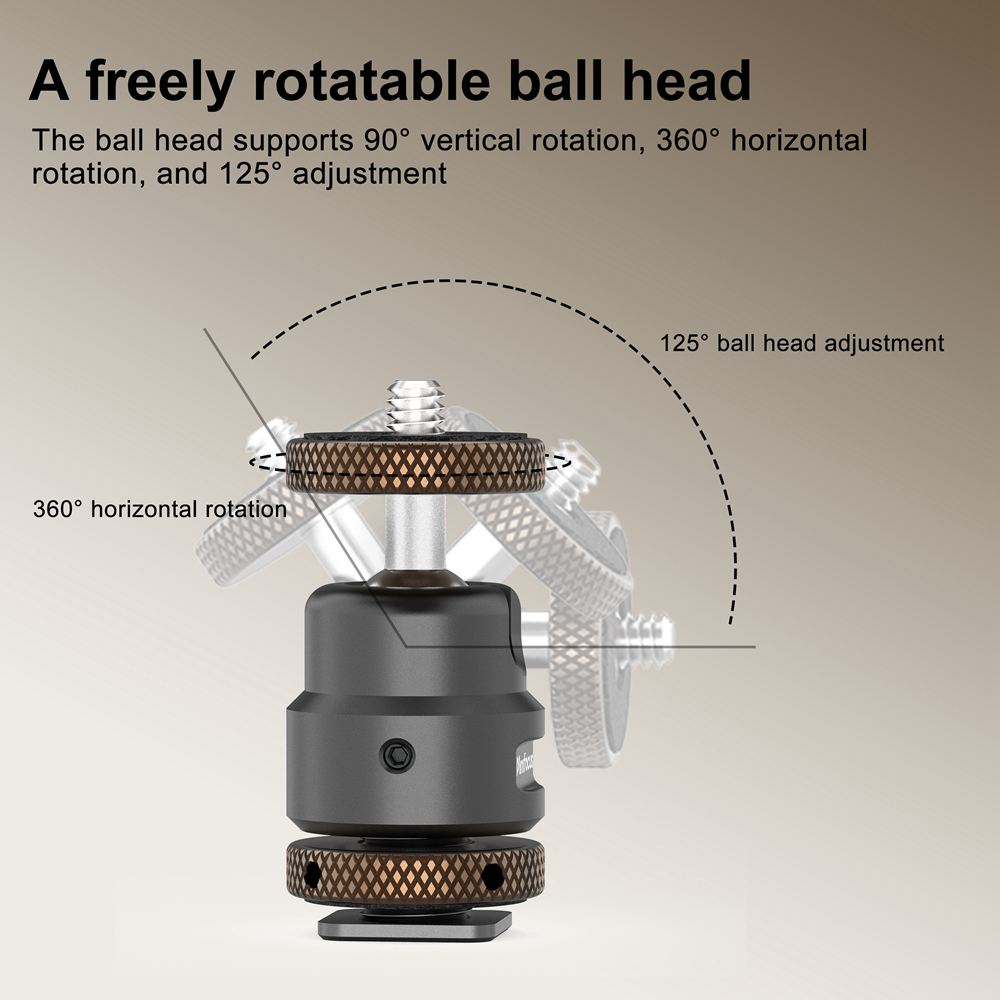 Minifocus Gniazdo Hot Shoe na  – Fluid Head Tripod recenzja i cena