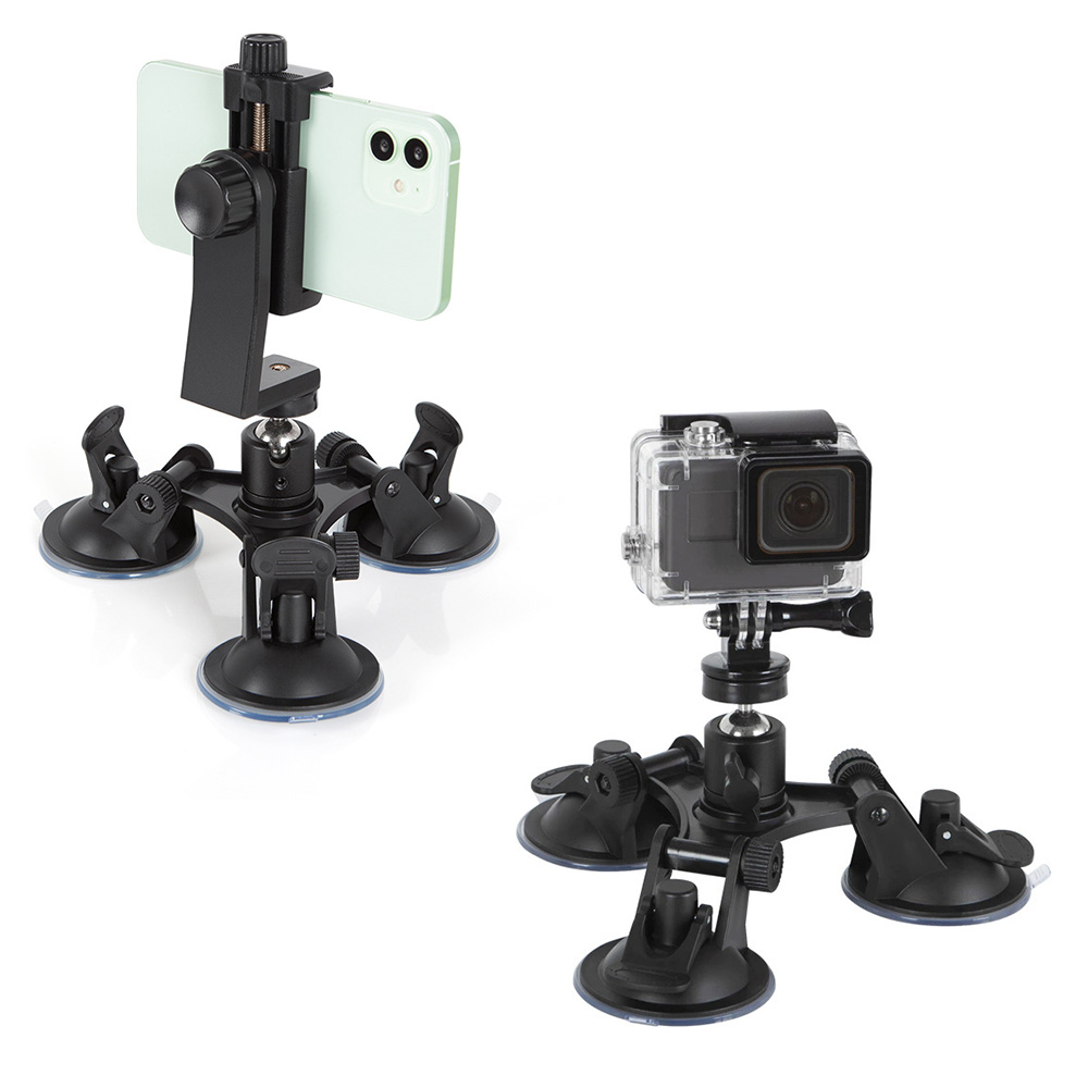 Mocny uchwyt z przyssawką i gł – Fluid Head Tripod recenzja i cena