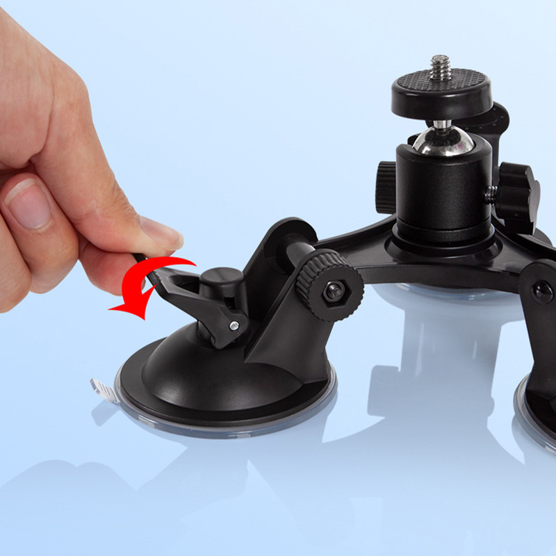 Mocny uchwyt z przyssawką i gł – Fluid Head Tripod recenzja i cena
