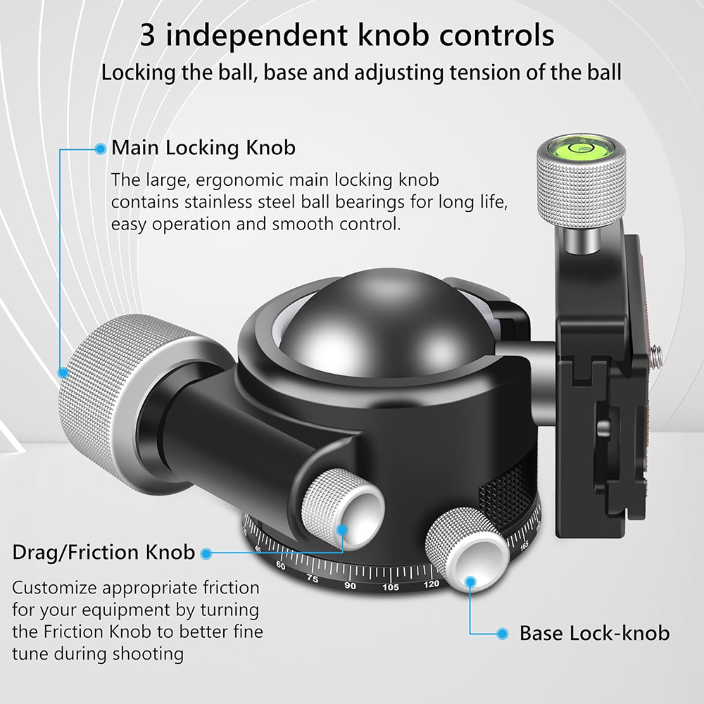 ARTCISE 44mm/55mm Niskoprofilo – Fluid Head Tripod recenzja i cena