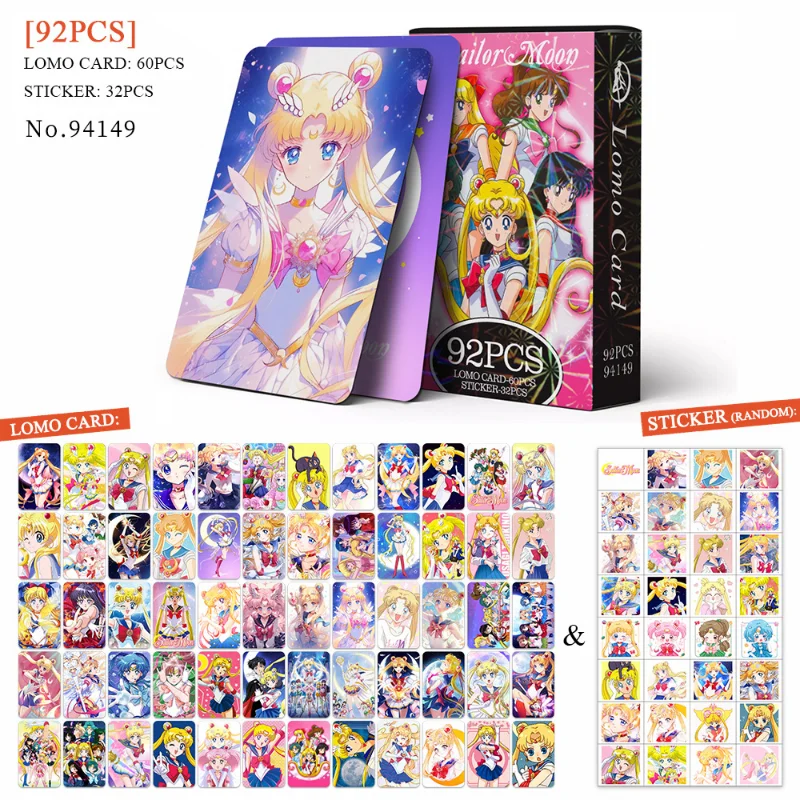 92 szt. Karty Lomo Sailor Moon – Photography News recenzja i cena