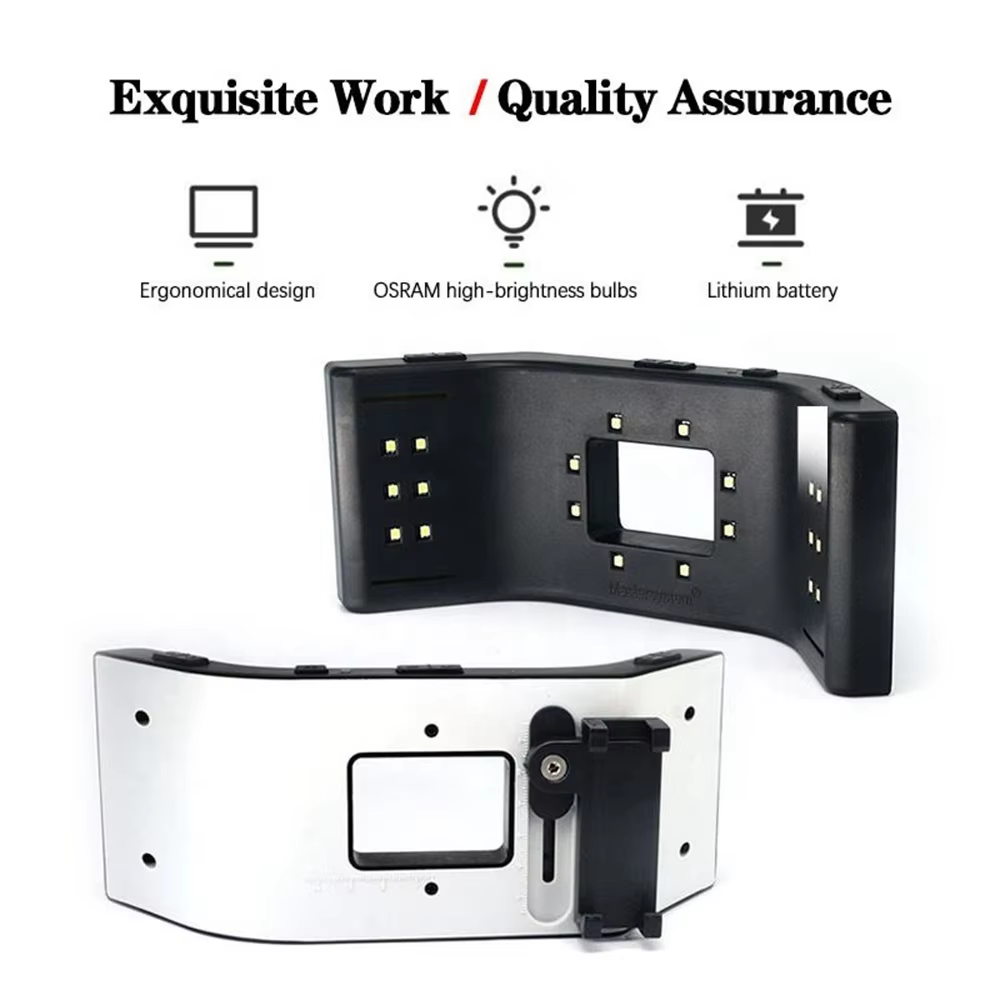 Lampa dentystyczna LED JUMTOP  – Photography Video recenzja i cena
