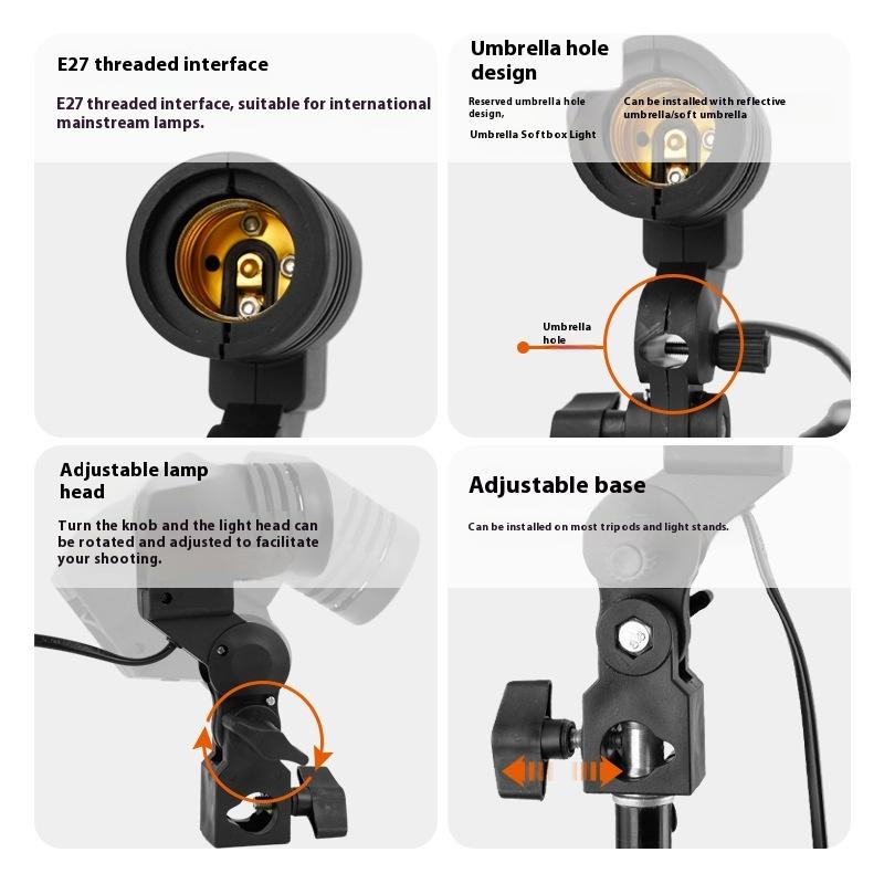 Kabel 1,8 m, oprawka E27, soft – Photography Umbrella Light recenzja i cena